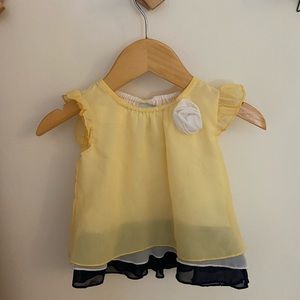 Yellow baby dress